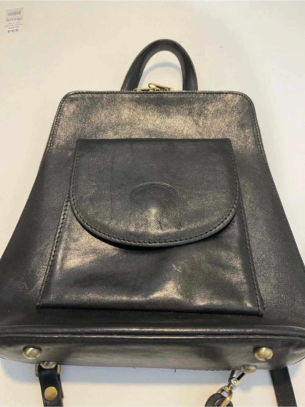 Italian Leather Crossbody/Backpack